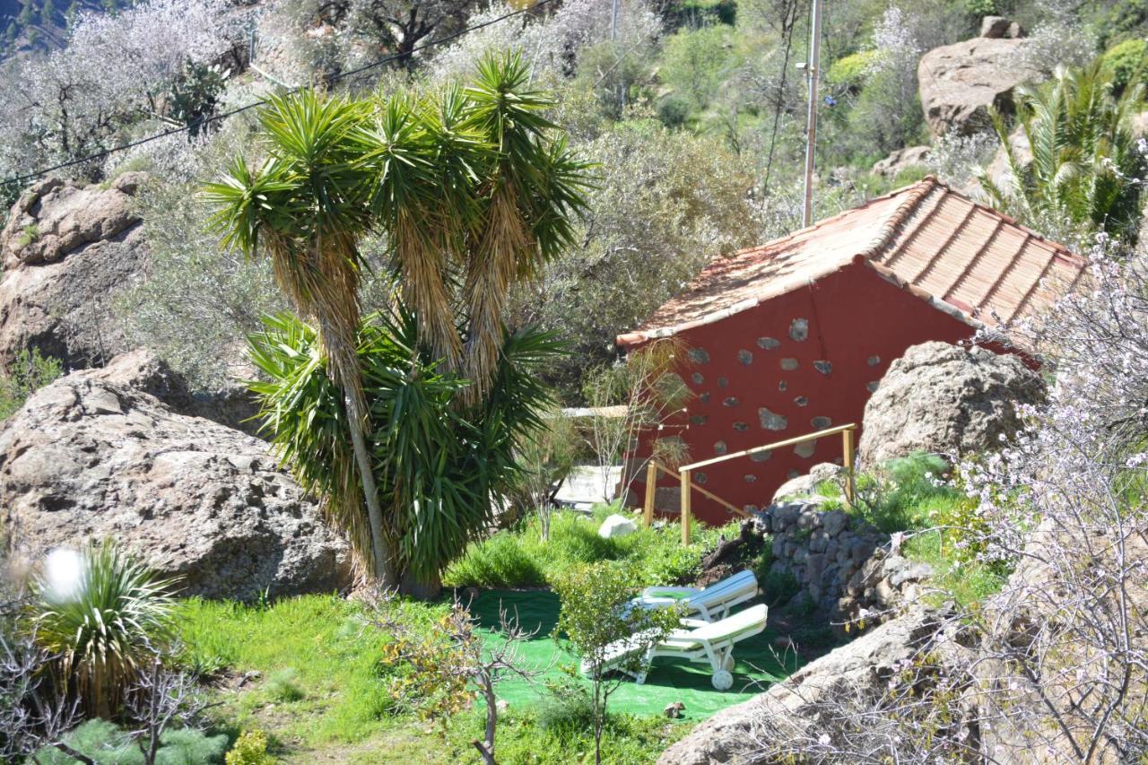 Villa Casa Cueva El Pedregal Tejeda Exterior foto