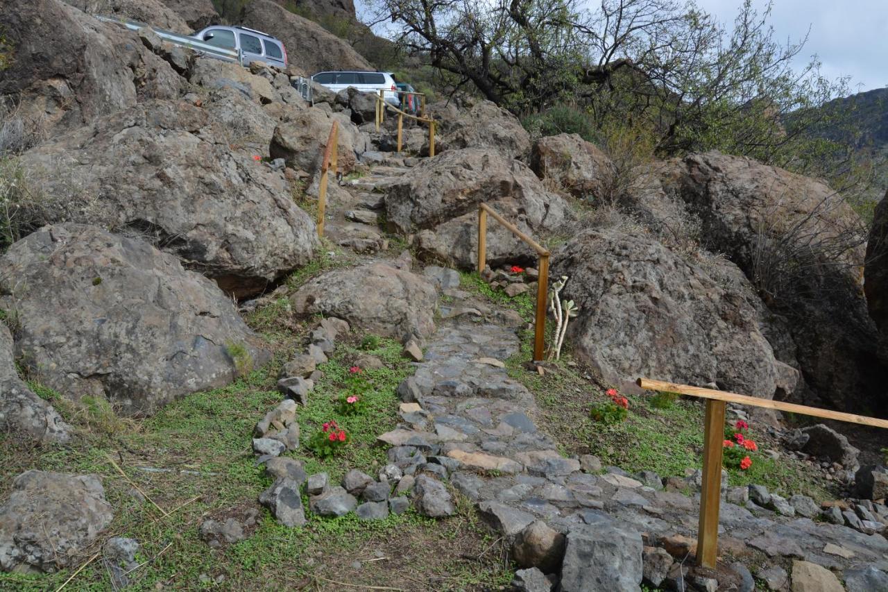 Villa Casa Cueva El Pedregal Tejeda Exterior foto